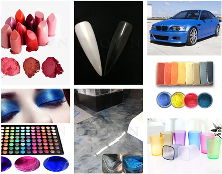 10104 Silver White Pearl Pigments, Silver Crystal Pearl Pigment Powder