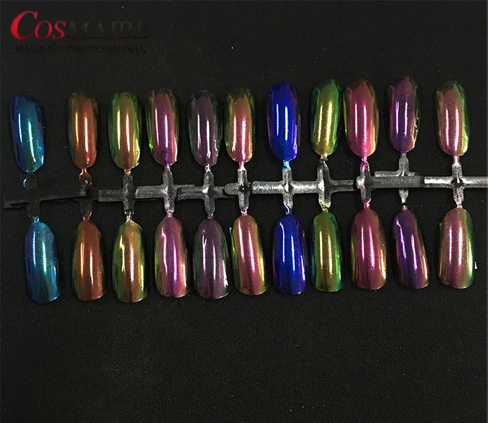 2018 Trend Fashion New Aurora Pigment Nail Polish Powder