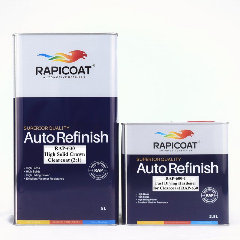 acrylic Ms High Solid Auto Body Vanish 2K Polyurethane Clearcoat Medium-High Solid Spray Primer Car Repair Clearcoat Shinning Finish Used