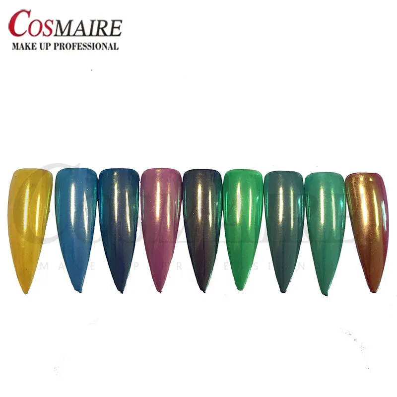 Aurora Mermaid Effect Powder Rainbow Mirror Pigment for Nail