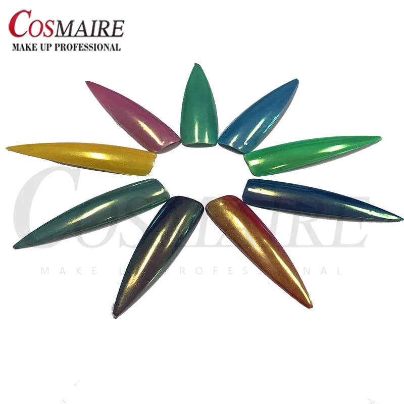 Aurora Mermaid Effect Powder Rainbow Mirror Pigment for Nail