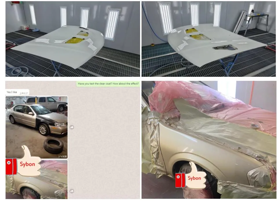 Car Paint Factory Economy Good Price High Gloss Lacquer High Solid Clear Coat Rapid Cure Clear Coat