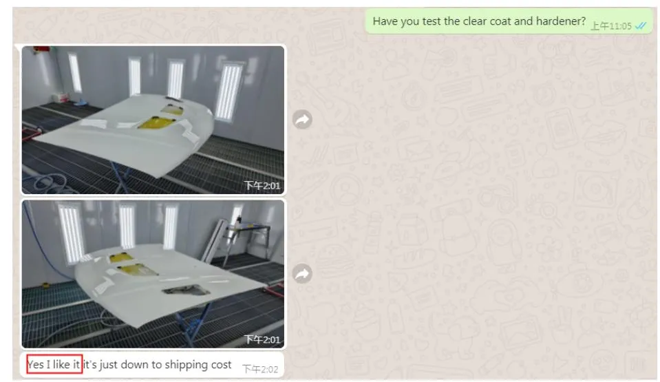 Car Paint Factory Economy Good Price High Gloss Lacquer High Solid Clear Coat Rapid Cure Clear Coat