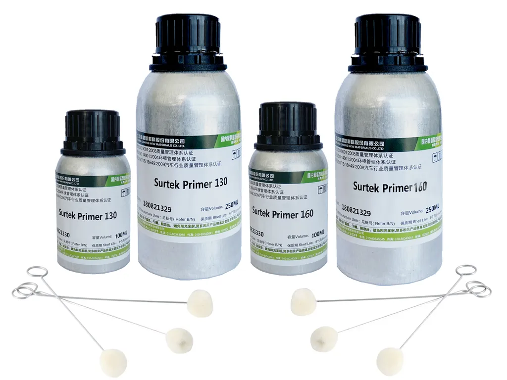 Car Paint Transparent Polyurethane PU Adhesive Primer (Surtek 160) with Good Adhesion