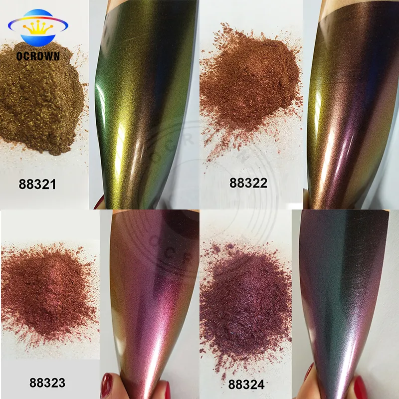 Chameleon Effect Eyeshadow Pigment Powder Cosmetic Color Shift Pearl Powder for Makeup