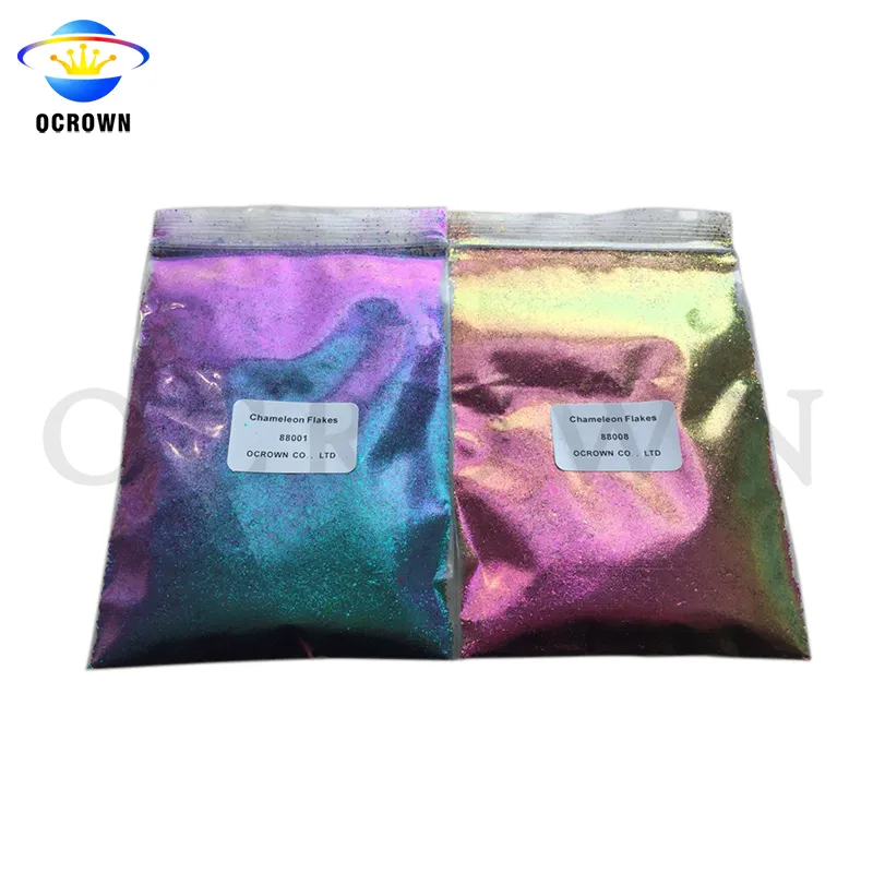 Chameleon Nail Glitter Powder Decoration Cameleon Color Change Flakes Powder