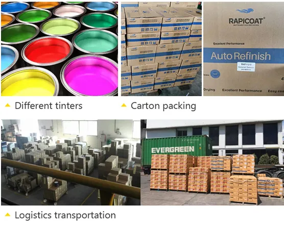 Cheap Price Sema Qualify Supplier Reapair Usage Factory Make Automotive Supplies Polyurethane Paint Car Teflon Coating Enamel Paint Good Covering