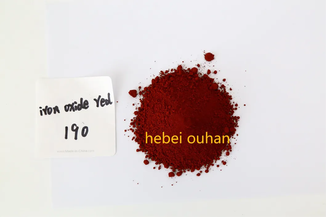 Chinese Manufacturers Are Selling Iron Oxide Red, a Powder Pigment