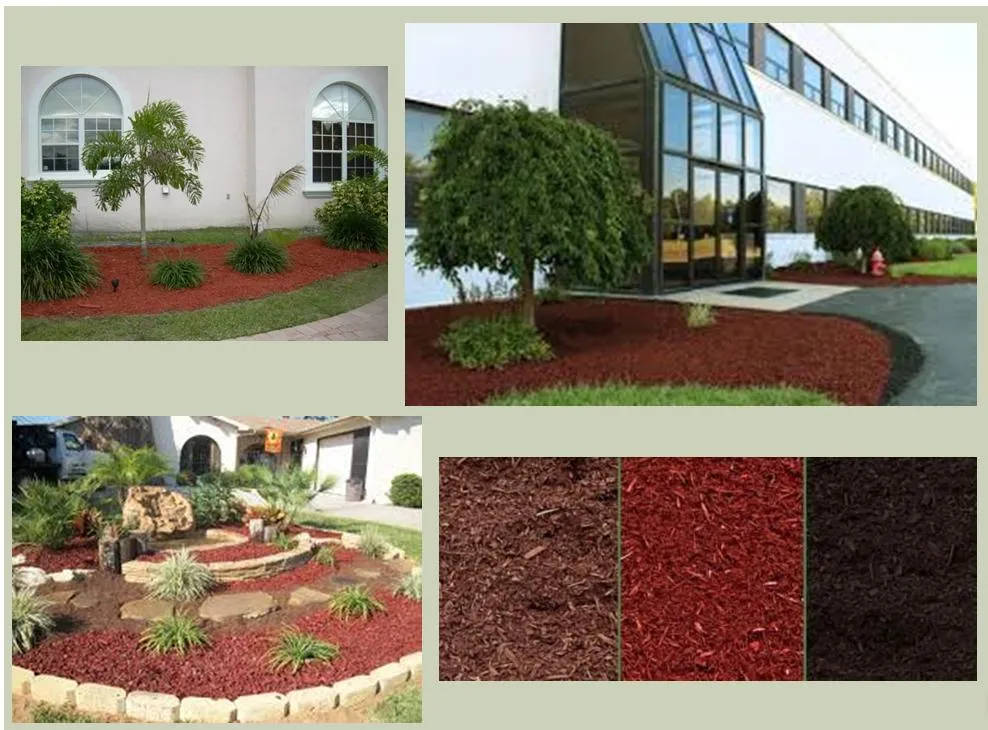 Colorfull Iron Oxide Pigments for Mulch