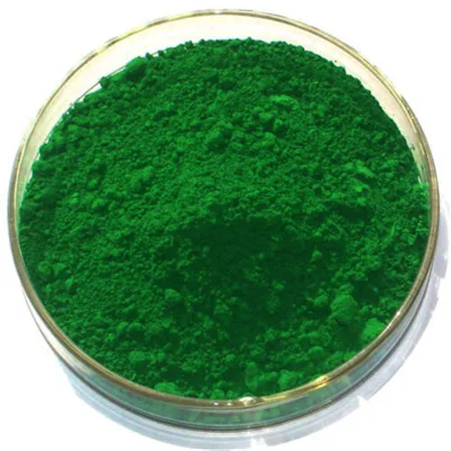 Concrete Pigment Using Iron Oxide Green