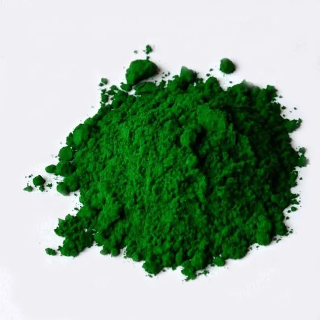 Concrete Pigment Using Iron Oxide Green