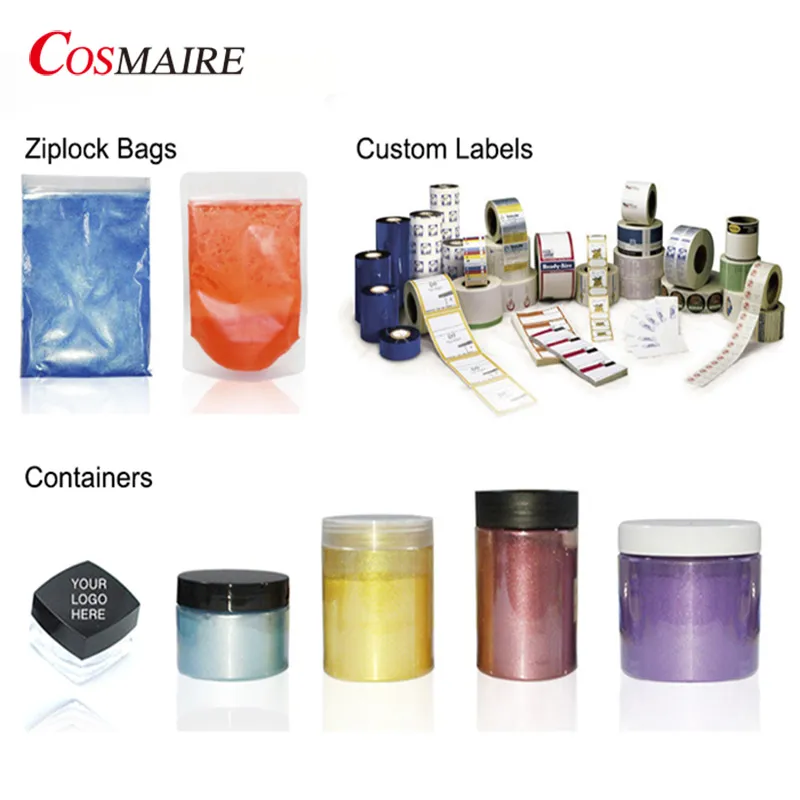 Cosmaire Mica Based Pearlescent Pigment for Cosmetic Nails Resin Art Crafts