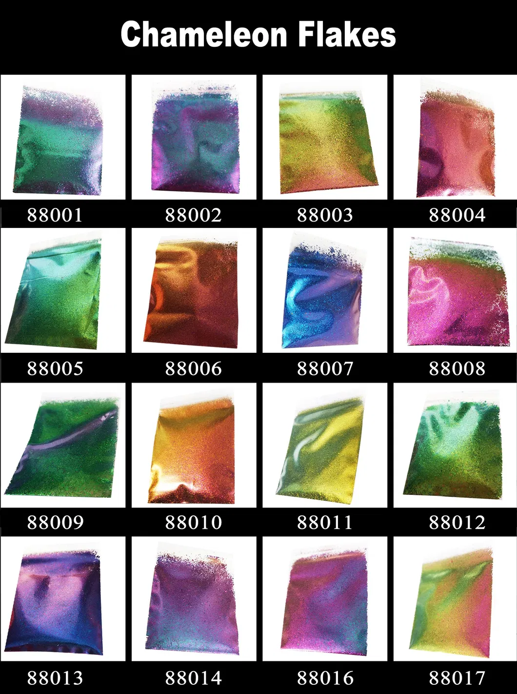 Cosmetic Chameleon Color Shift Pigment Mica Powder for Nail Gel Polish