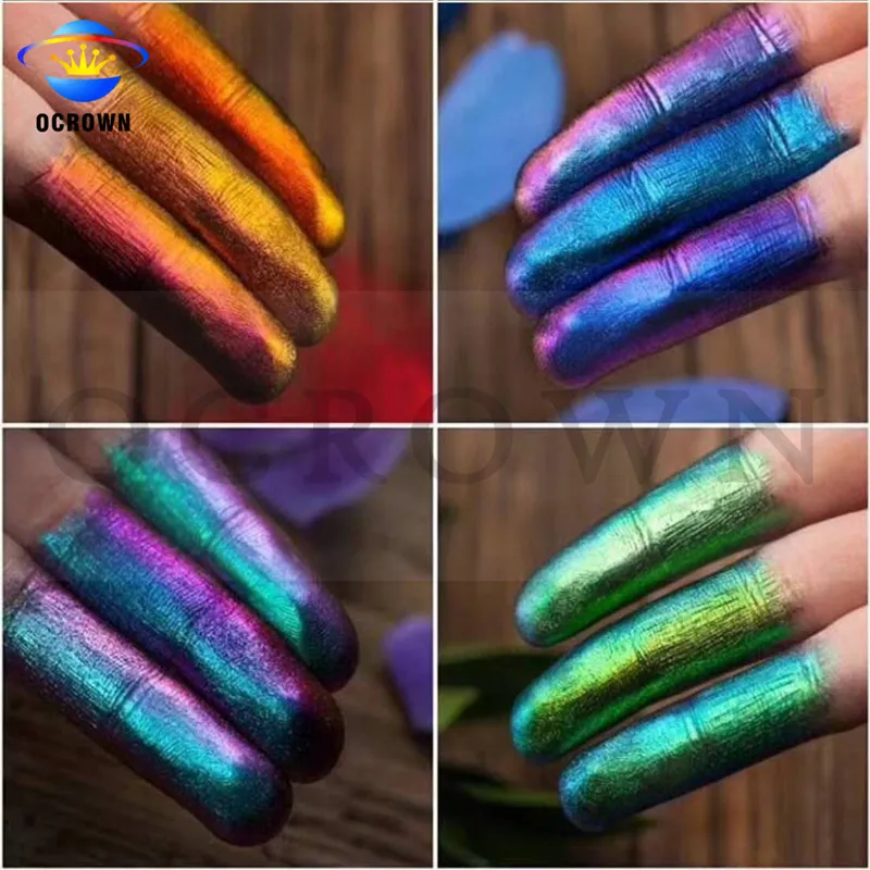 Cosmetic Chameleon Color Shift Pigment Mica Powder for Nail Gel Polish