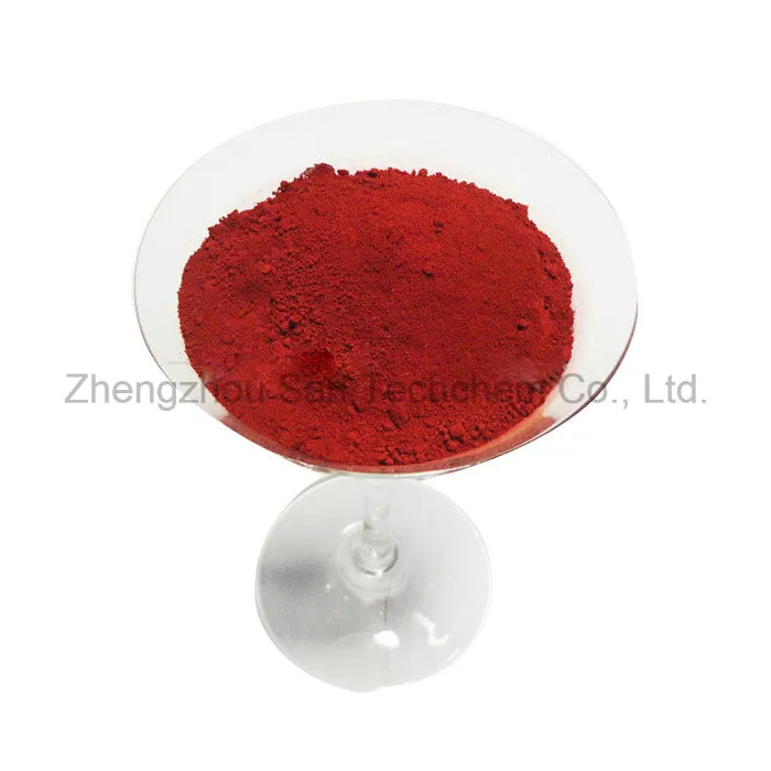 Factory Pigment Iron Oxide Red Color Paint for Ceramic / Brick / Plastic/ Rubber
