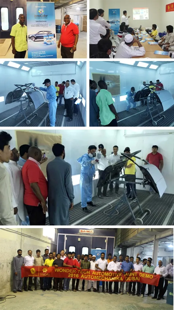 Free Sample Factory Direct Supply Car Paint Color for Car Body Shops