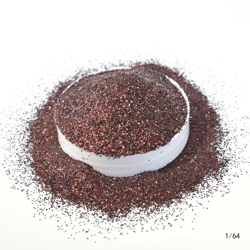 G6600 Aluminium Heat Resistant Temperature Colored Hexagonal Glitter Powder and Fablous Glitter Powder for Christmas Decoration