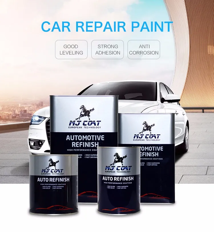 High Gloss Acrylic Polyurethane Clear Coat for Car Paint