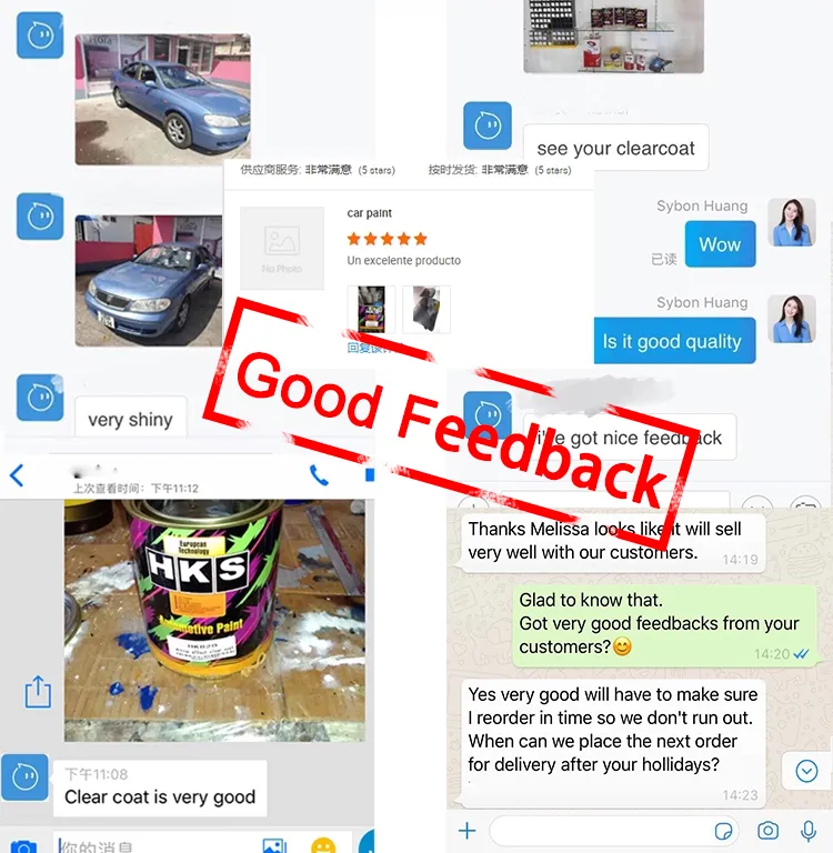 High Gloss Mirror Effect Clear Coat Varnish for Car Refinish Barniz Automotriz Alto Brillo