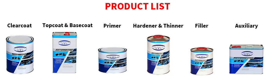 High Quality High Gloss Sikkens Paints Price Wholesale Car Paint Colors
