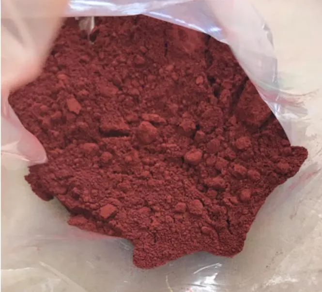 High Quality Inorganic Pigment Iron Oxide Red Yellow Blue Green for Plastic