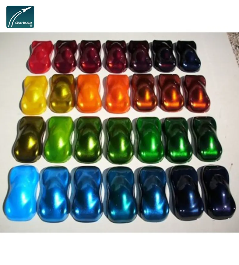 Holographic Pigments Chameleon Car Usage for Prepare Laser Paint