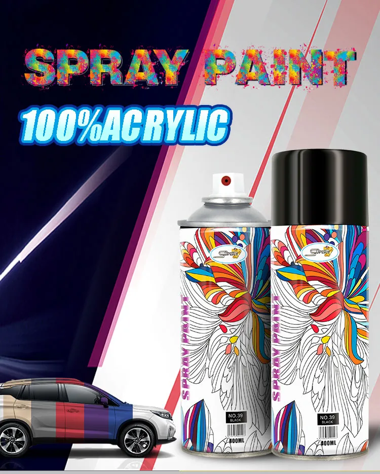 Indoor Decoration for Christmas 400ml Blue Color Spray Paint