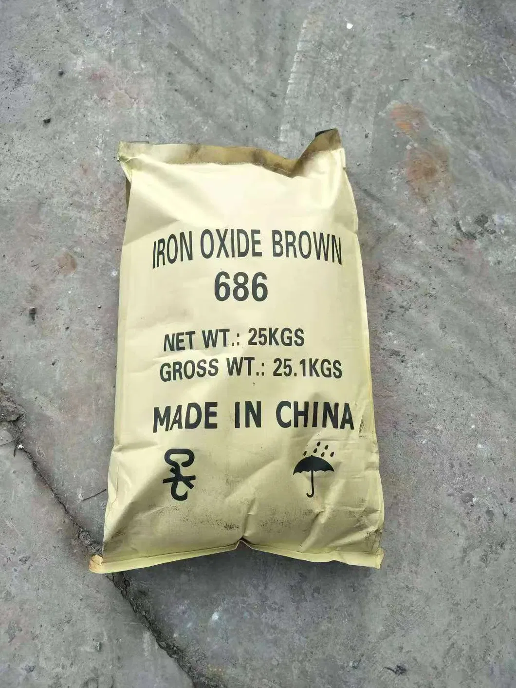 Industril Grade Pigment Iron Oxide Yellow for Paints and Coatings