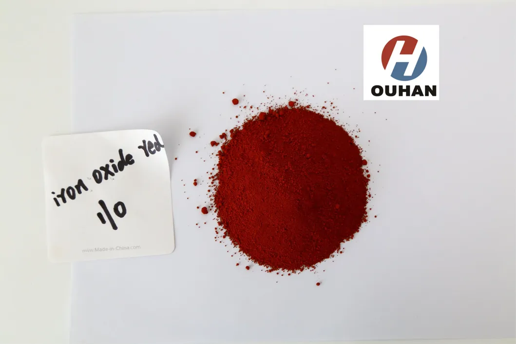 Inorganic Pigments Red 110 130 190 Iron Oxide 1332-37-2