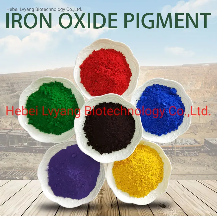 Iron Oxide Orange 960 CAS No 1309-37-1 for Painting Cement, Concrete, Glass, Rubber