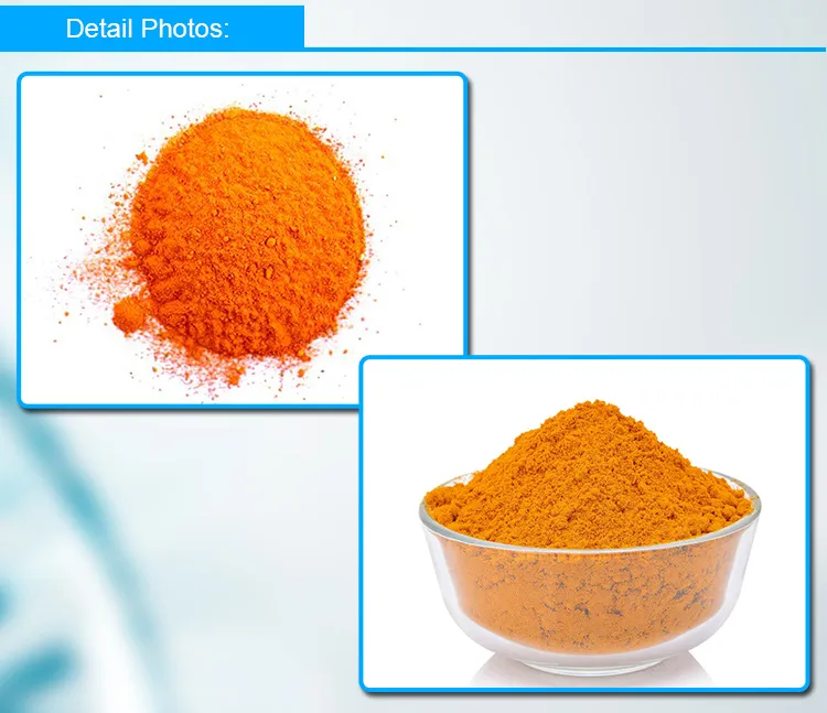 Iron Oxide Orange Pigment for Paint Plastic PVA Price Ink Color Powder Ceramic Glaze