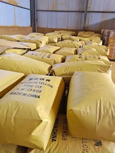 Iron Oxide Yellow 313 for Paving Slabs, Paints, Coating, Paper