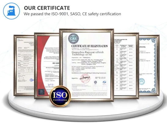 Low Price Good Repair Effect OEM Support Vehicle Coat Tinters Metallic Blue Car Paint Good Covering Power Spray Auto Refinish Body