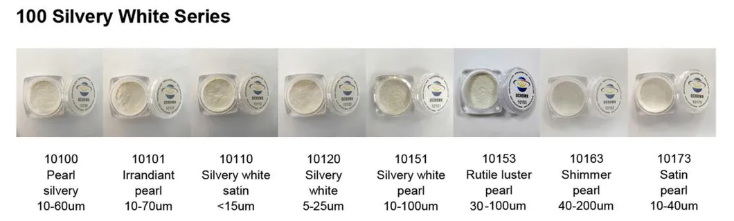 Luster Satin Bright Pearl Mica Powder Auto Coating Pearlescent Pigment