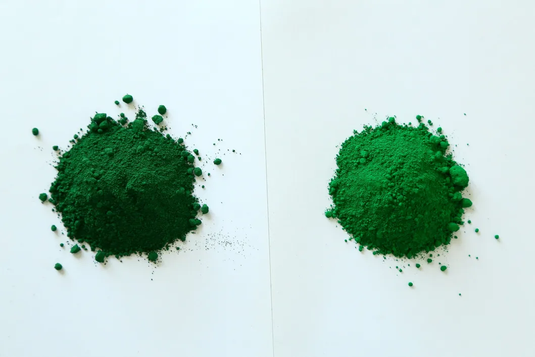 Makeup Using Cosmetic Iron Oxide Pigment Yellow Colorant