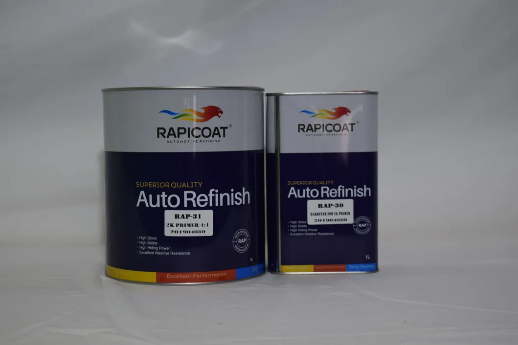 Multi-Purpose Two-Component Intermediate Paint with Strong Filling Power Enhance Adhesion Between The Paint Film and The Plastic Substrate