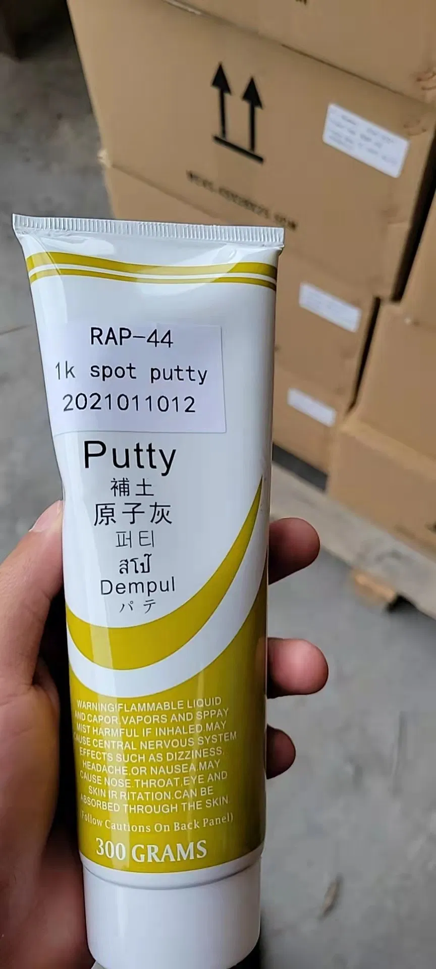 One Component Easy Sanding Fast Drying Excellent Filling Power Good Adhesion Topcoat 1K Primer Filler 300g Pack