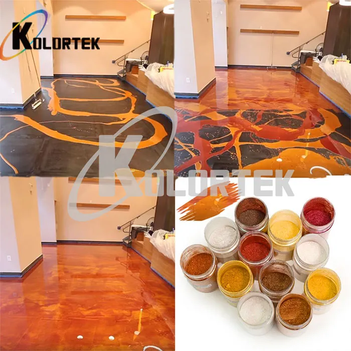 Pearlescent Decorative Flooring Pigments Chinese Factory Wholesale