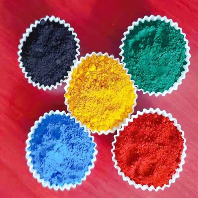 Pigment Iron Oxide Blue for Color Concrete & Brick