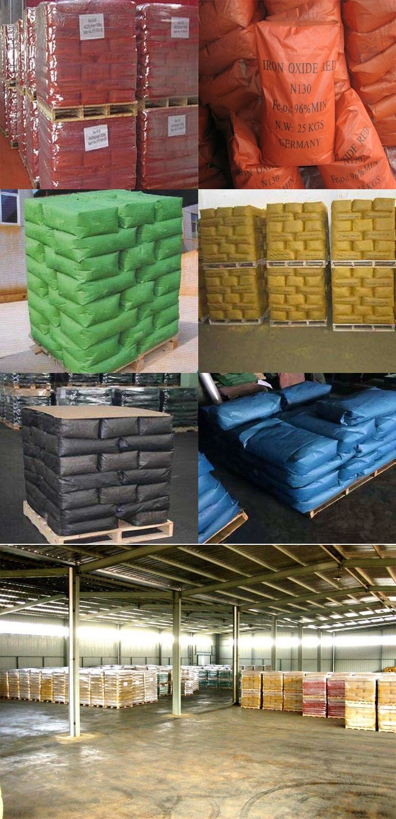 Pigment Supplier Inorganic Blue Color Iron Oxide Pigment Iron Oxide Fe3o4 Powder Price for Construction