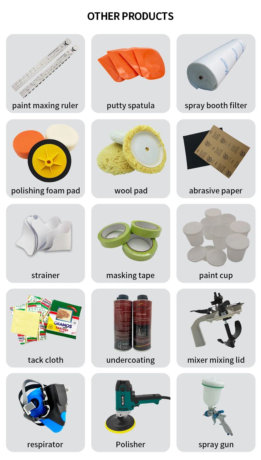 Polyester Putty Bpo Ploy Putty with Hardener for Car Repair