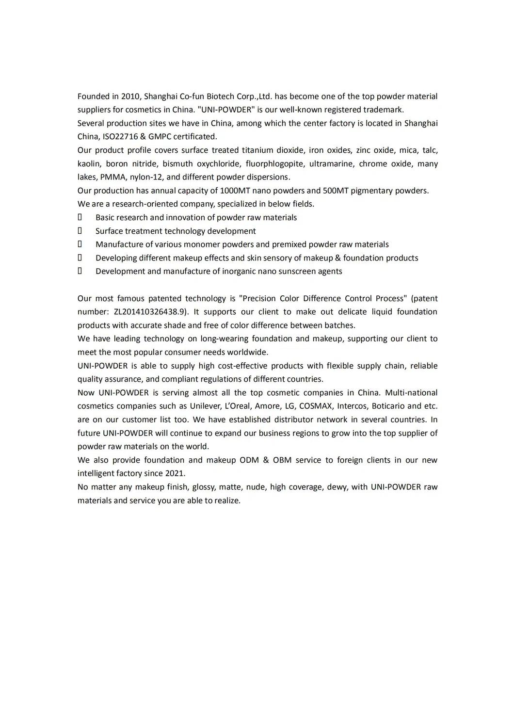 Red/Black/Yellow Iron Oxide Using for Makeup Hot Selling