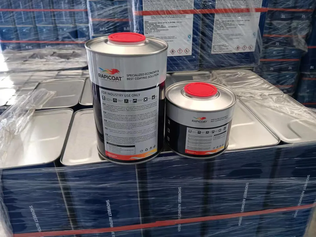 Standard Clear Coat with Medium Solid for Spraying 1K Base Coat to Give It Glossy and Excellent appearance Good Film Filling