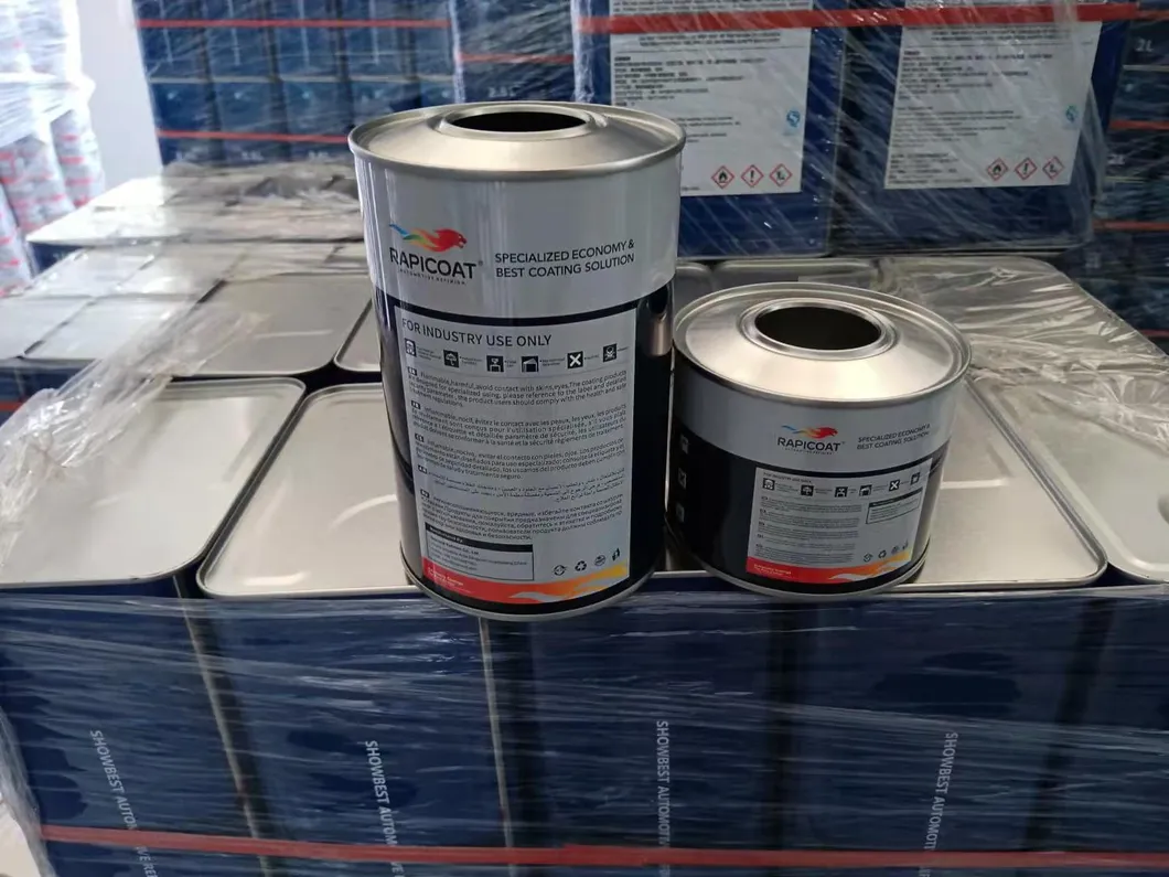 Standard Clear Coat with Medium Solid for Spraying 1K Base Coat to Give It Glossy and Excellent appearance Good Film Filling