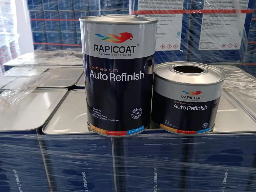 Standard Clear Coat with Medium Solid for Spraying 1K Base Coat to Give It Glossy and Excellent appearance Good Film Filling