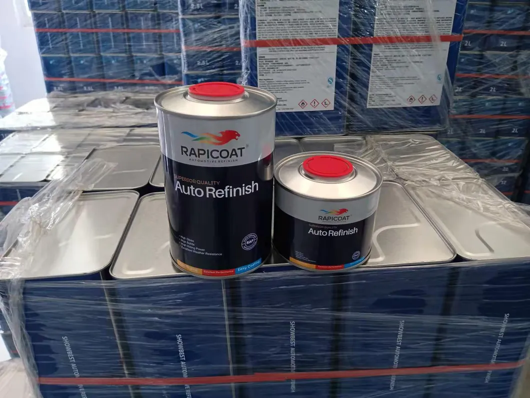 Standard Clear Coat with Medium Solid for Spraying 1K Base Coat to Give It Glossy and Excellent appearance Good Film Filling