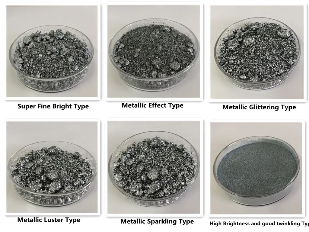 Strong Hiding Powder Aluminum Paste Pigment for Cosmetic Packaging Coating
