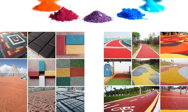 Synthetic Iron Oxide Dyes for Tile/Ceramic / Paving Stones