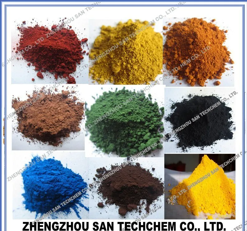 Synthetic Iron Oxide Dyes for Tile/Ceramic / Paving Stones