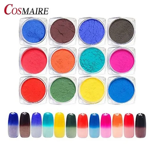 Thermochromic Temperature Change Color Nail Polish Color Pigment